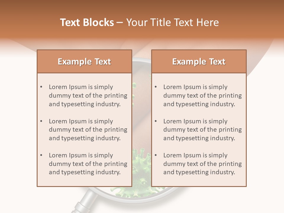 Disinfect Kids Hand Medical PowerPoint Template