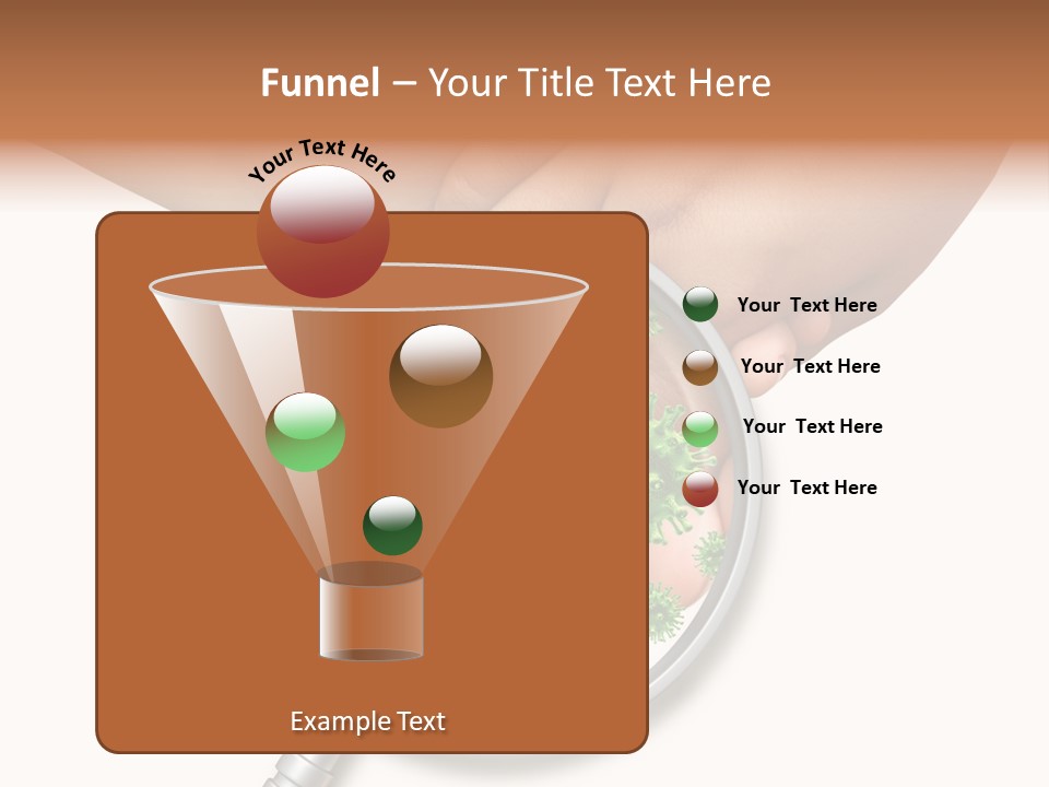 Disinfect Kids Hand Medical PowerPoint Template