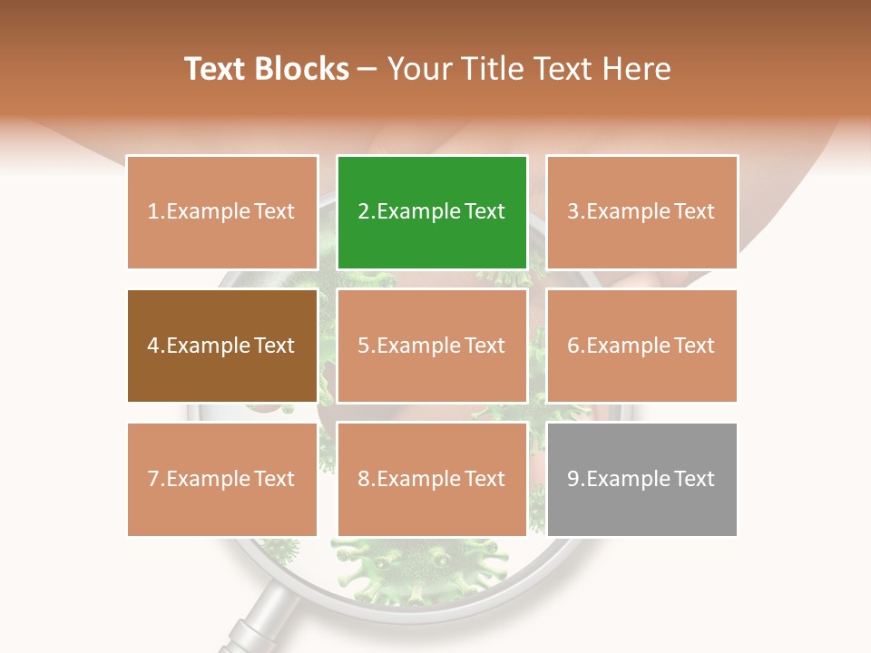 Disinfect Kids Hand Medical PowerPoint Template