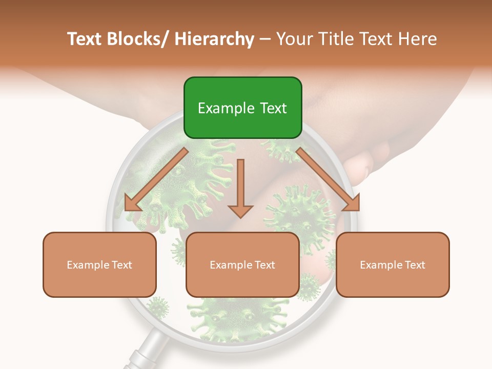 Disinfect Kids Hand Medical PowerPoint Template