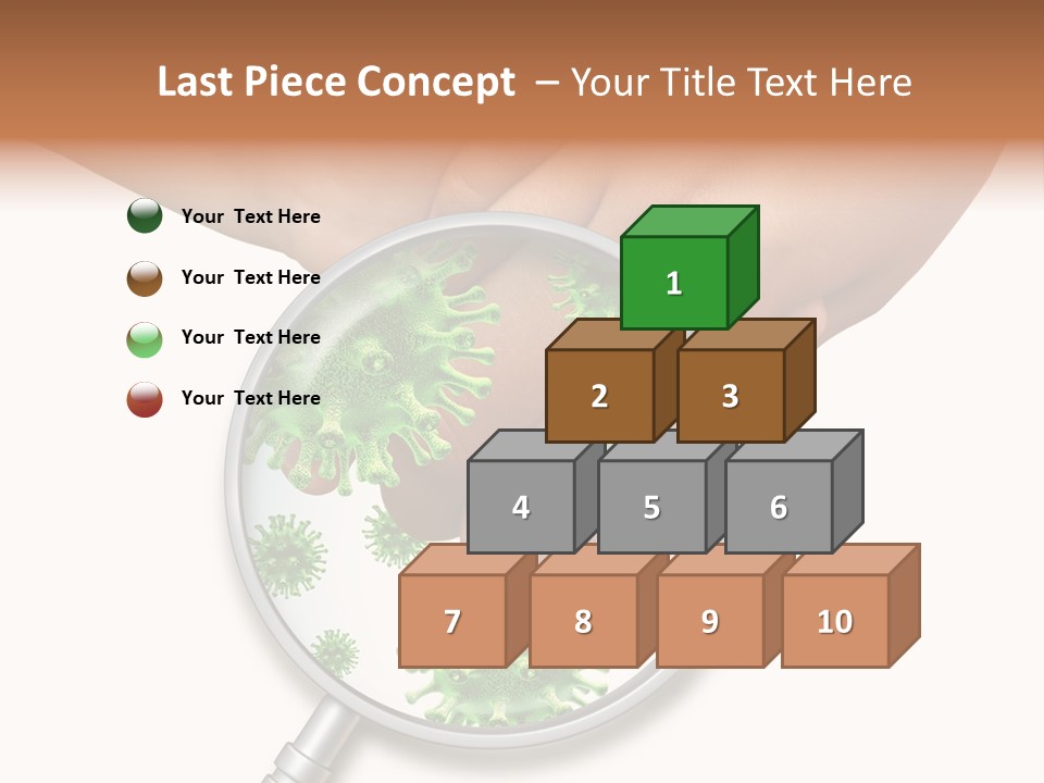 Disinfect Kids Hand Medical PowerPoint Template