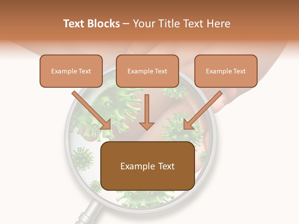 Disinfect Kids Hand Medical PowerPoint Template