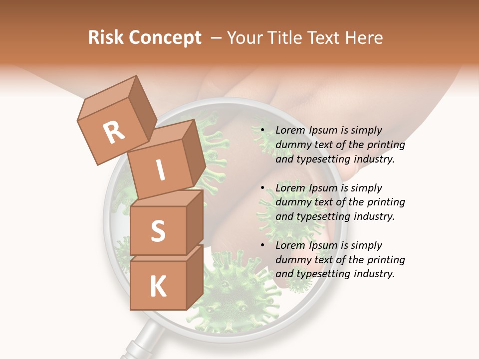 Disinfect Kids Hand Medical PowerPoint Template