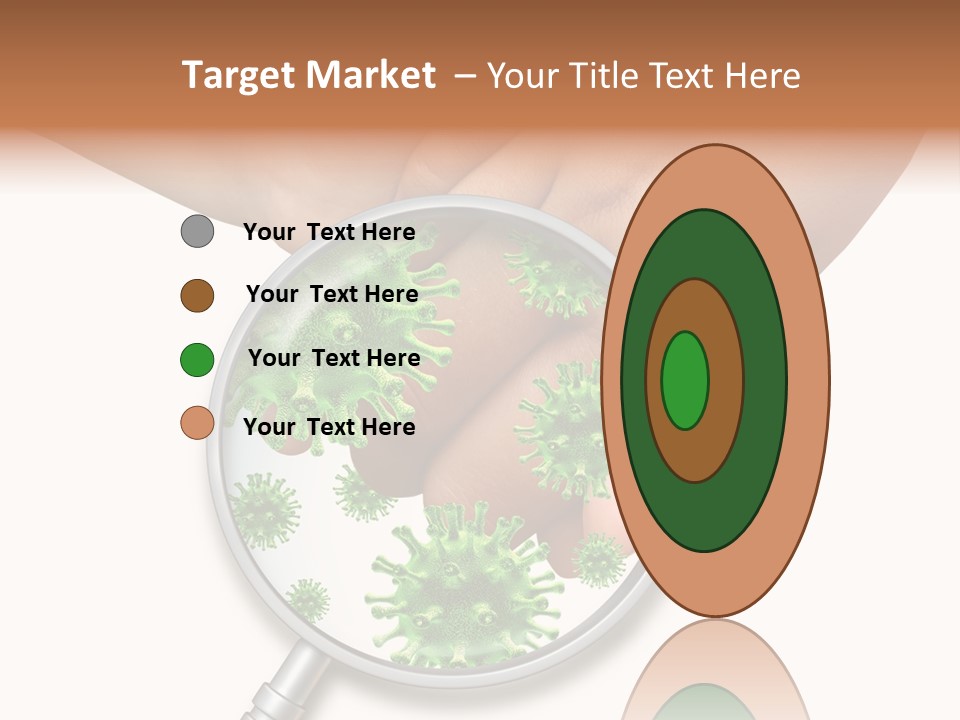 Disinfect Kids Hand Medical PowerPoint Template