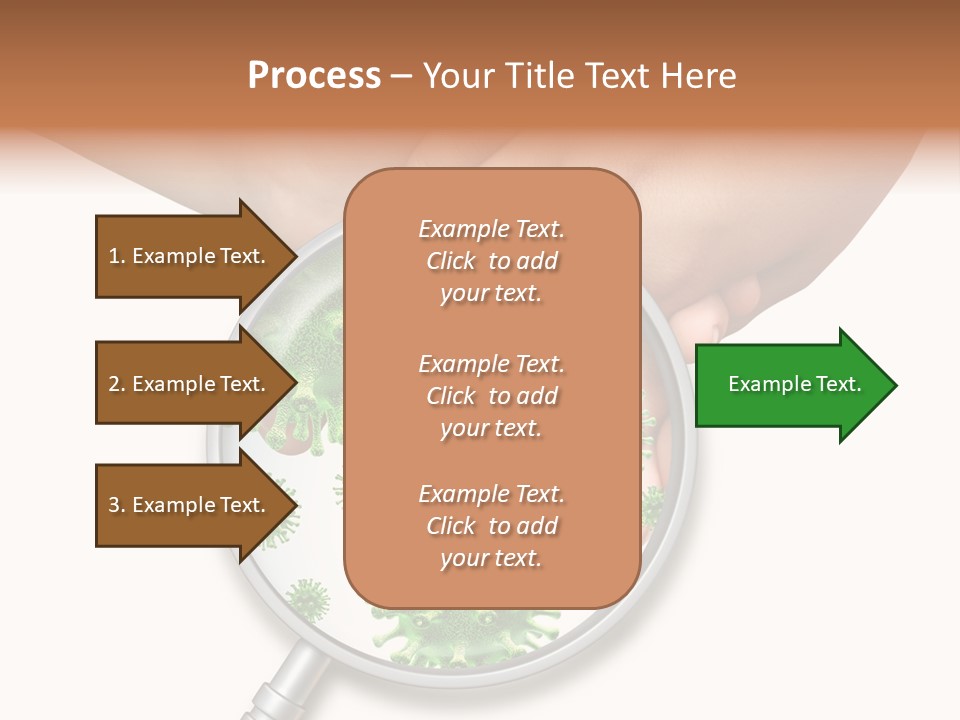 Disinfect Kids Hand Medical PowerPoint Template