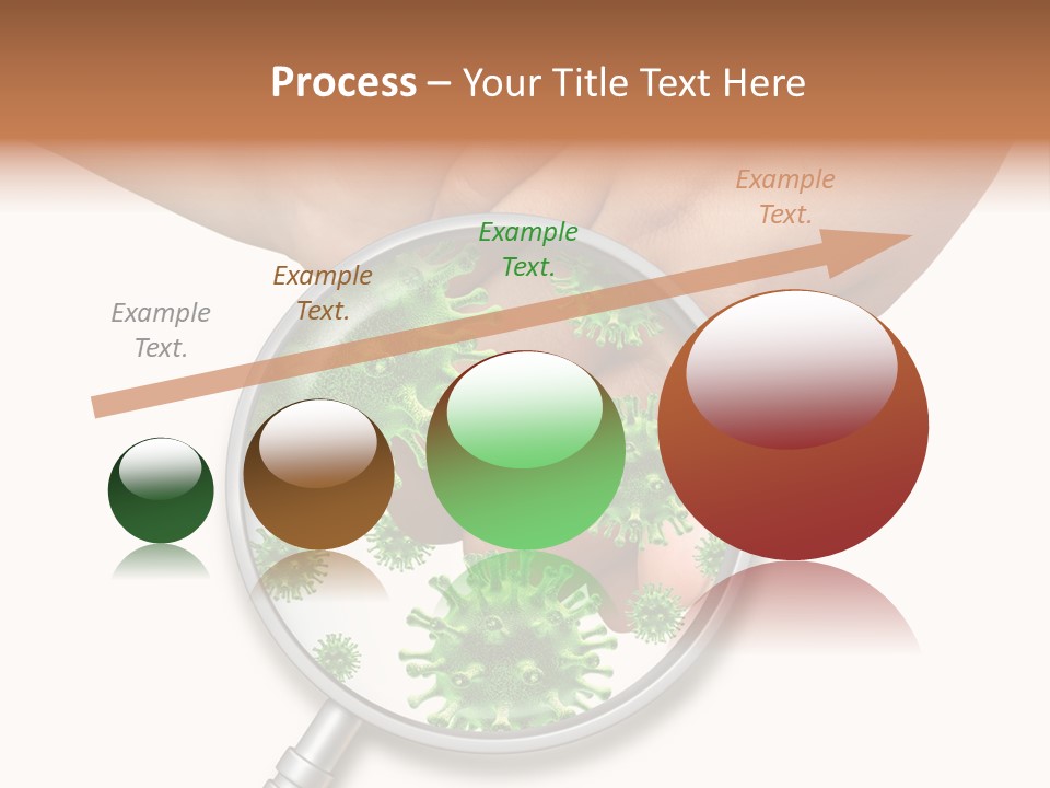 Disinfect Kids Hand Medical PowerPoint Template