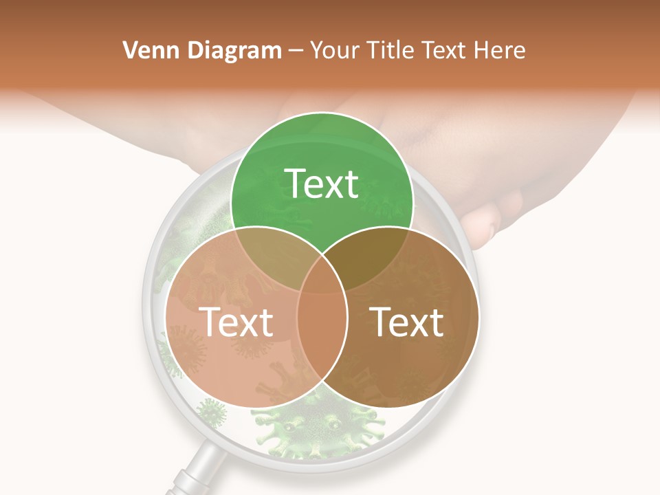 Disinfect Kids Hand Medical PowerPoint Template