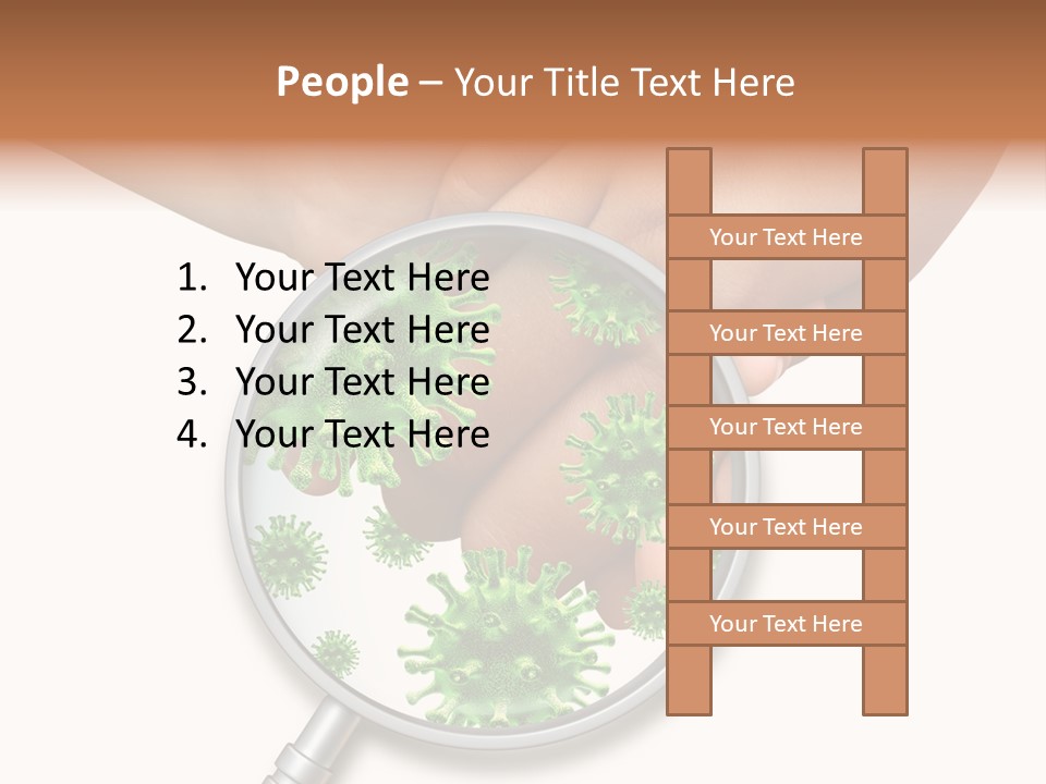 Disinfect Kids Hand Medical PowerPoint Template