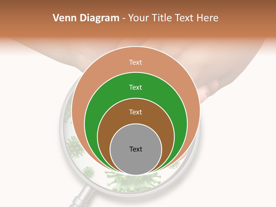 Disinfect Kids Hand Medical PowerPoint Template