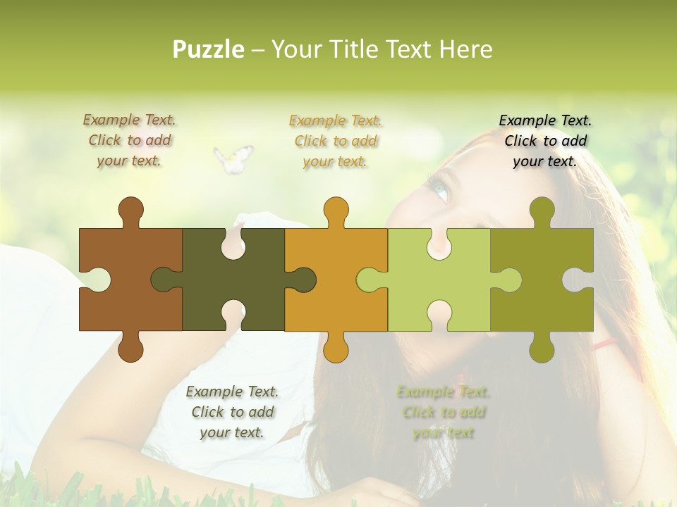 Health Beautiful Summertime PowerPoint Template