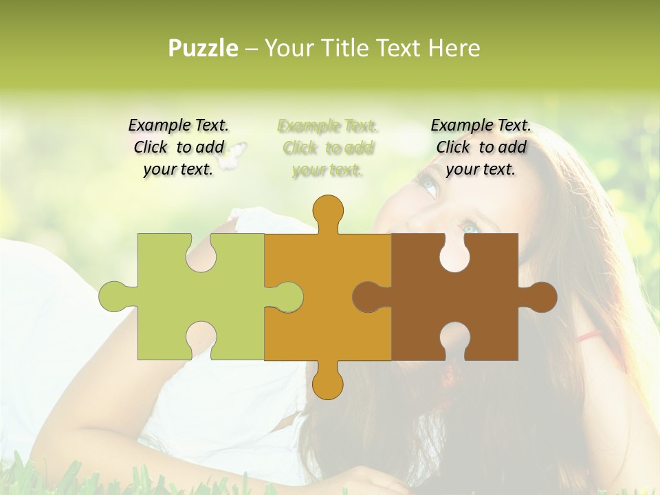 Health Beautiful Summertime PowerPoint Template