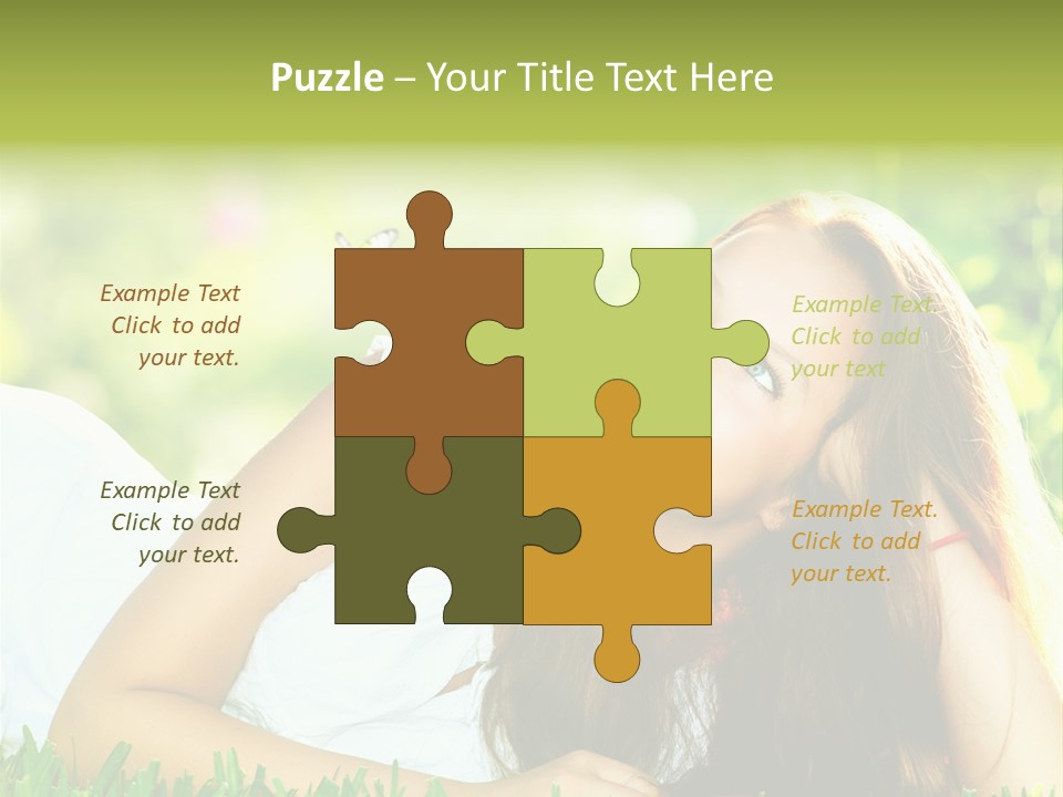 Health Beautiful Summertime PowerPoint Template