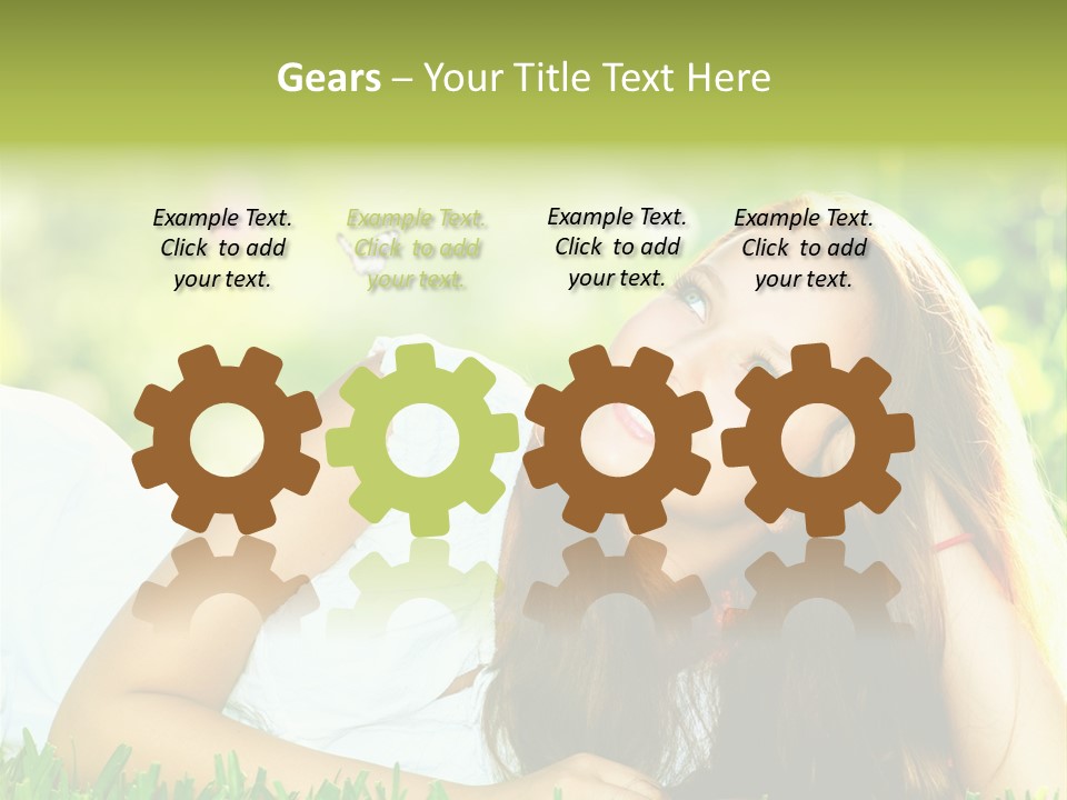 Health Beautiful Summertime PowerPoint Template