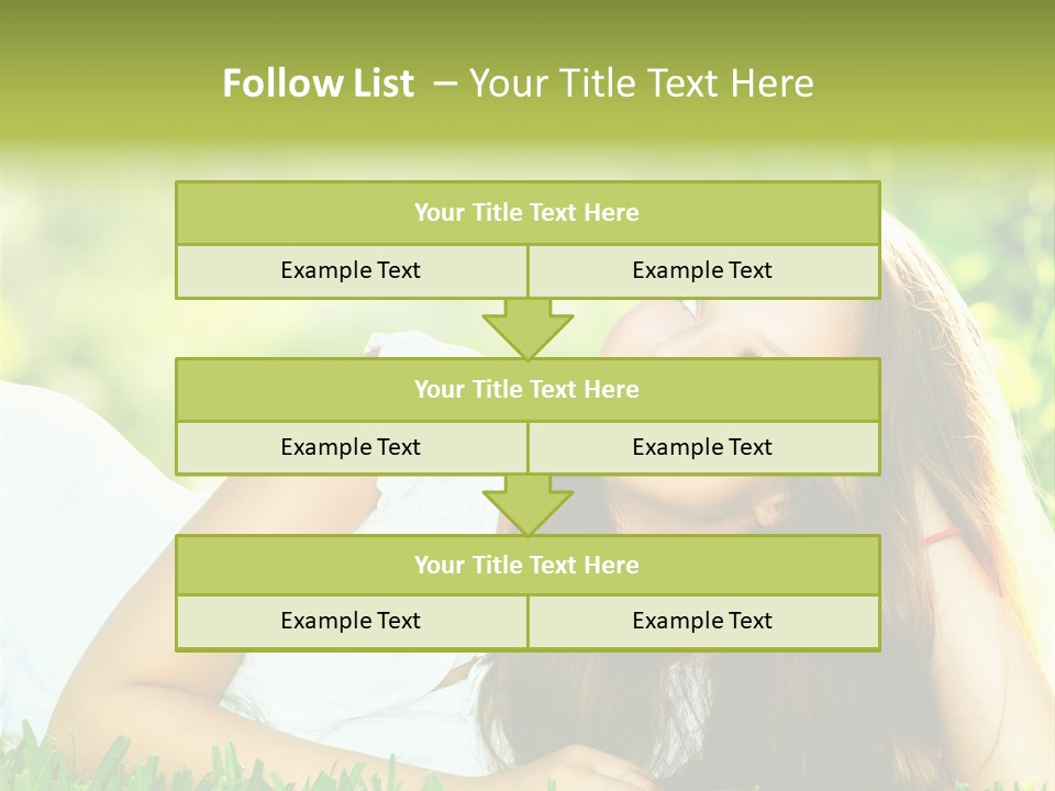 Health Beautiful Summertime PowerPoint Template