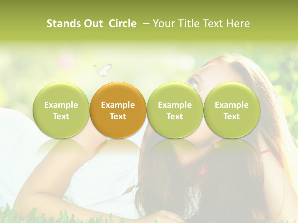 Health Beautiful Summertime PowerPoint Template