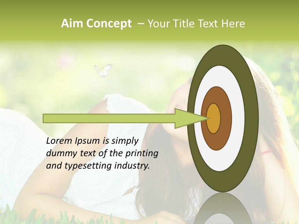 Health Beautiful Summertime PowerPoint Template