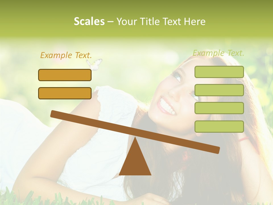 Health Beautiful Summertime PowerPoint Template