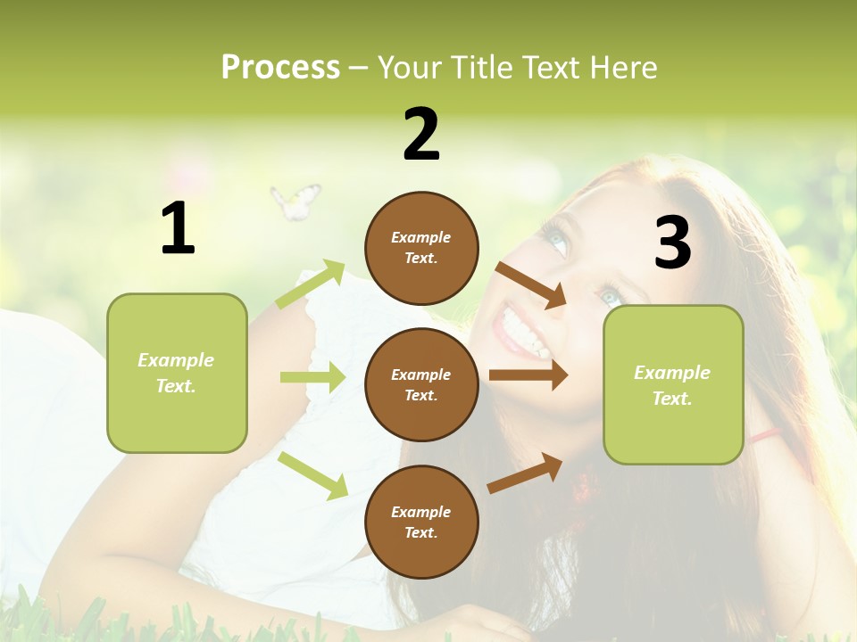 Health Beautiful Summertime PowerPoint Template