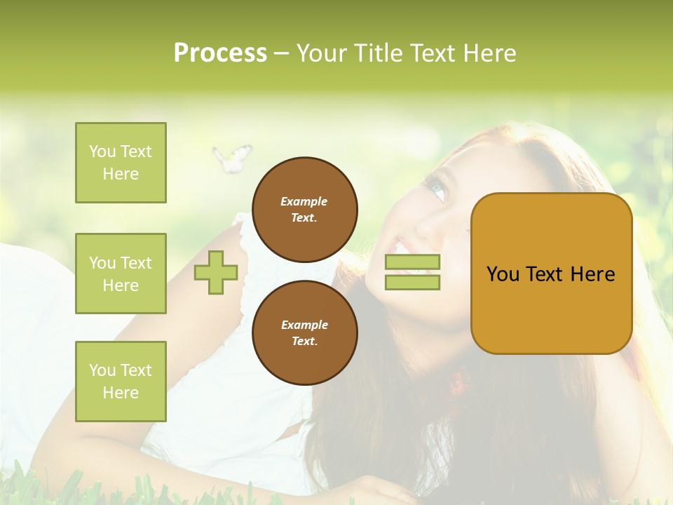 Health Beautiful Summertime PowerPoint Template