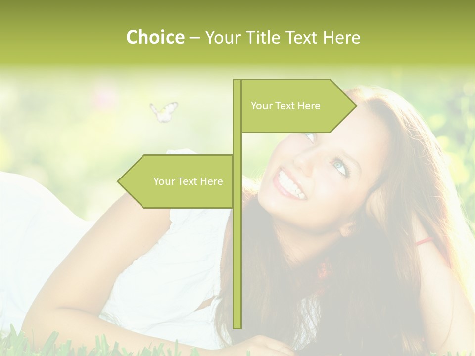 Health Beautiful Summertime PowerPoint Template