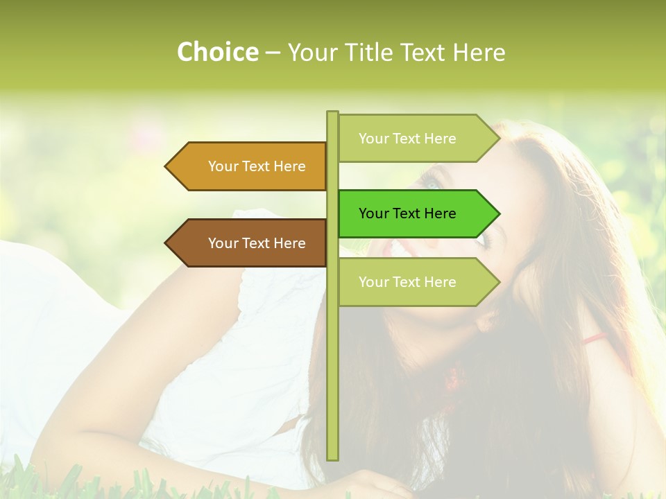 Health Beautiful Summertime PowerPoint Template