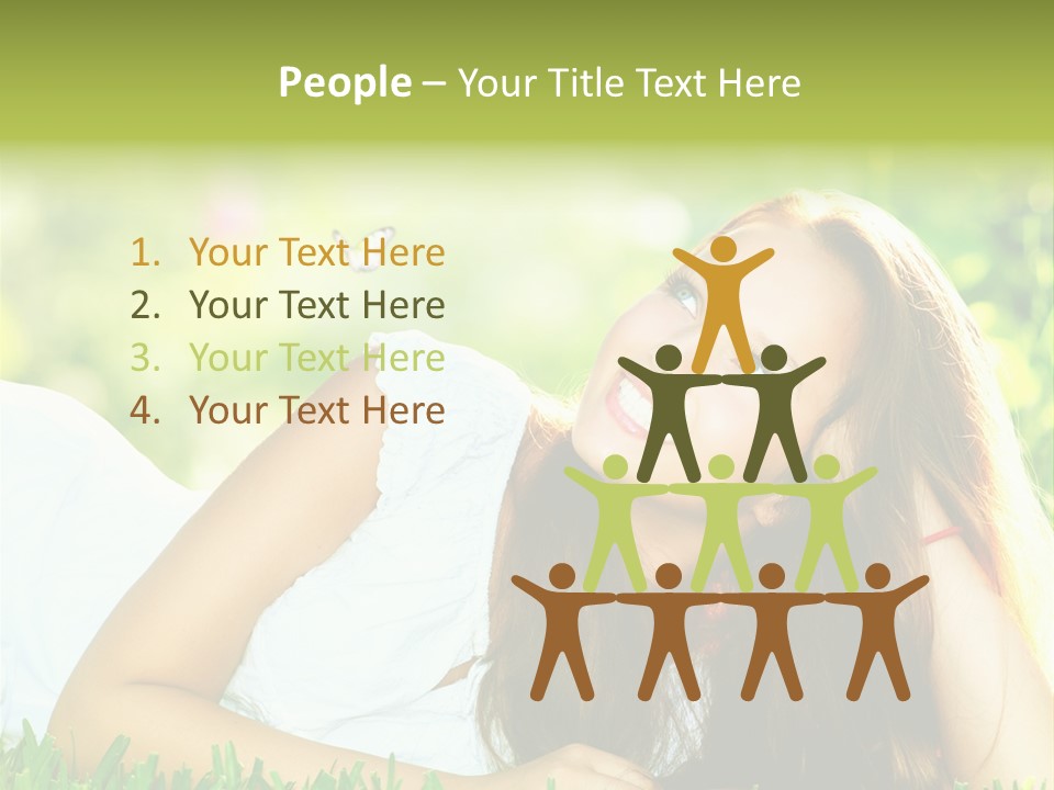 Health Beautiful Summertime PowerPoint Template