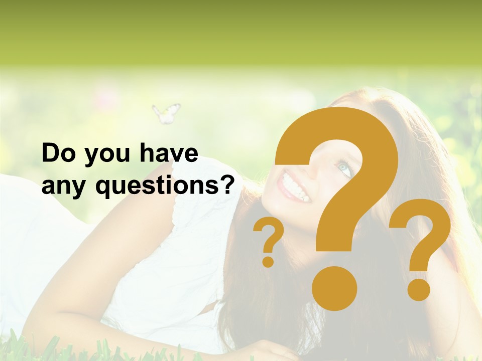 Health Beautiful Summertime PowerPoint Template