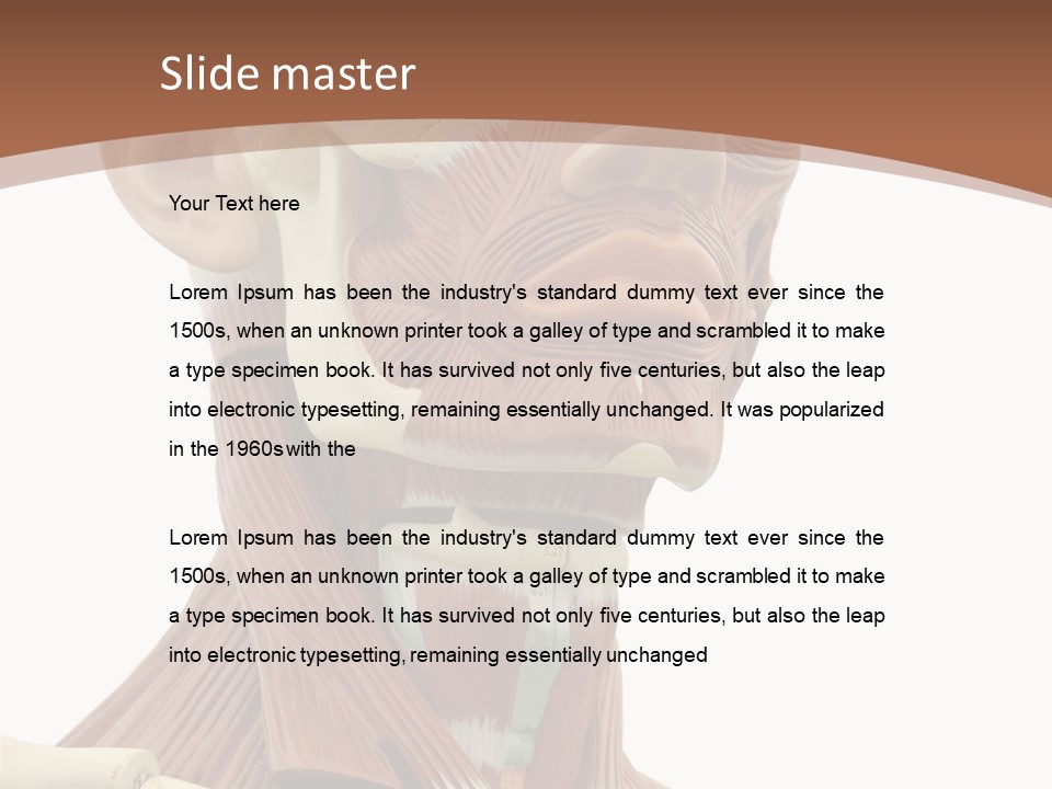 Dummy Background Isolated PowerPoint Template