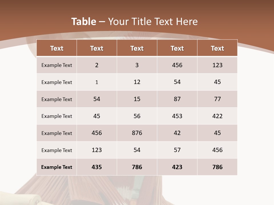 Dummy Background Isolated PowerPoint Template