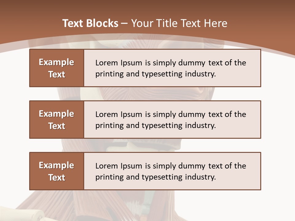 Dummy Background Isolated PowerPoint Template