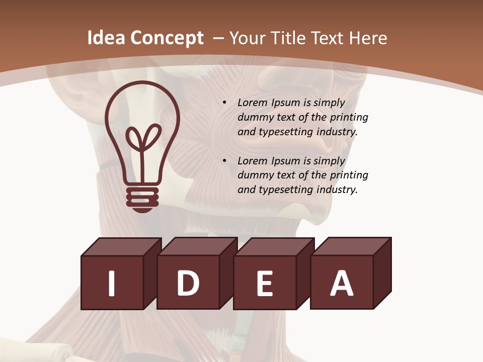 Dummy Background Isolated PowerPoint Template