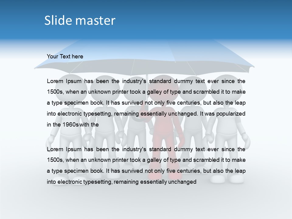 Family Togetherness Protection PowerPoint Template