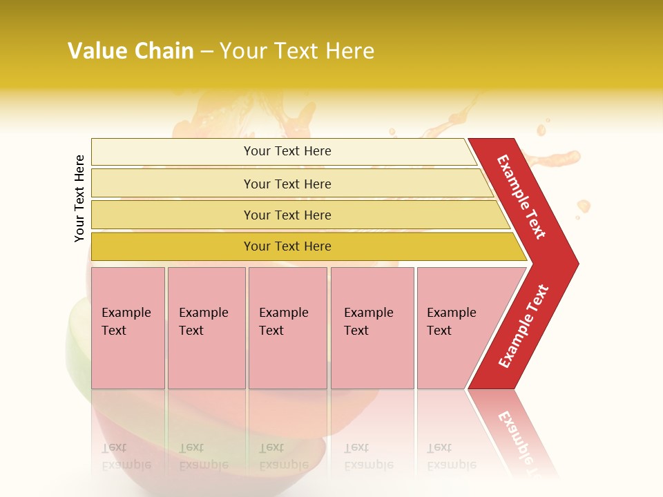 Juice Stack Splash PowerPoint Template