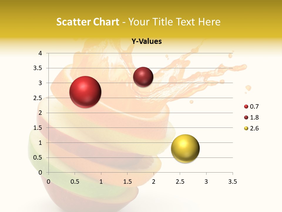 Juice Stack Splash PowerPoint Template