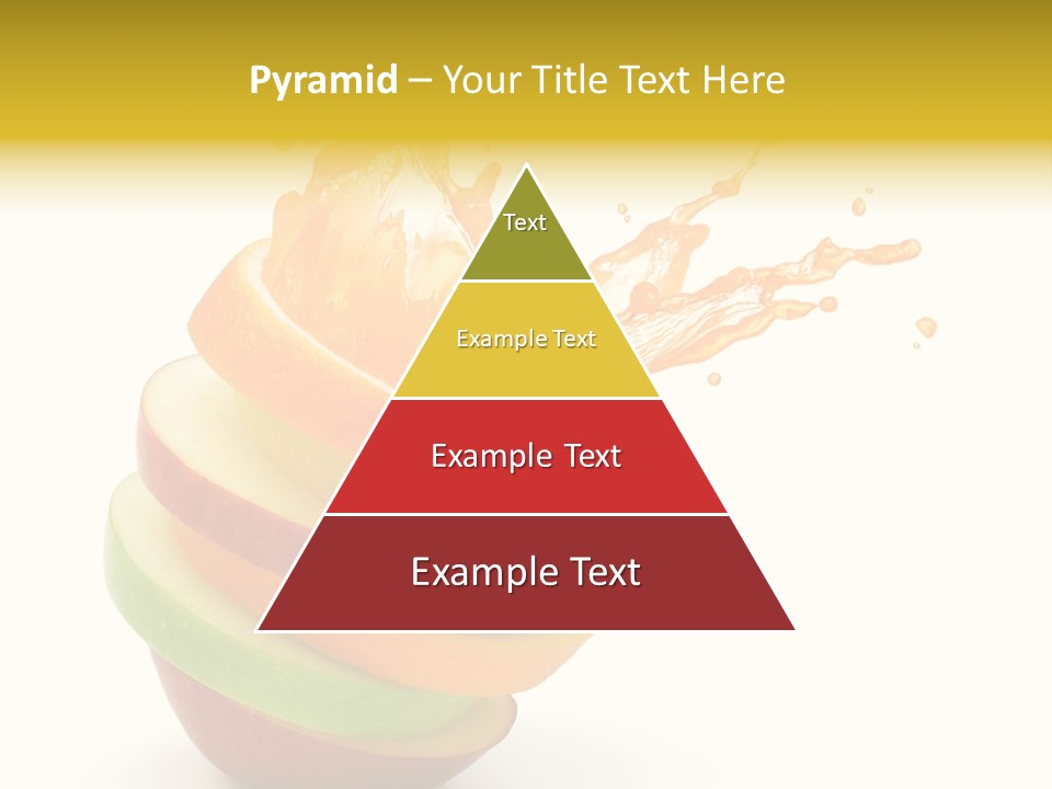 Juice Stack Splash PowerPoint Template