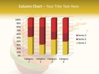 Juice Stack Splash PowerPoint Template