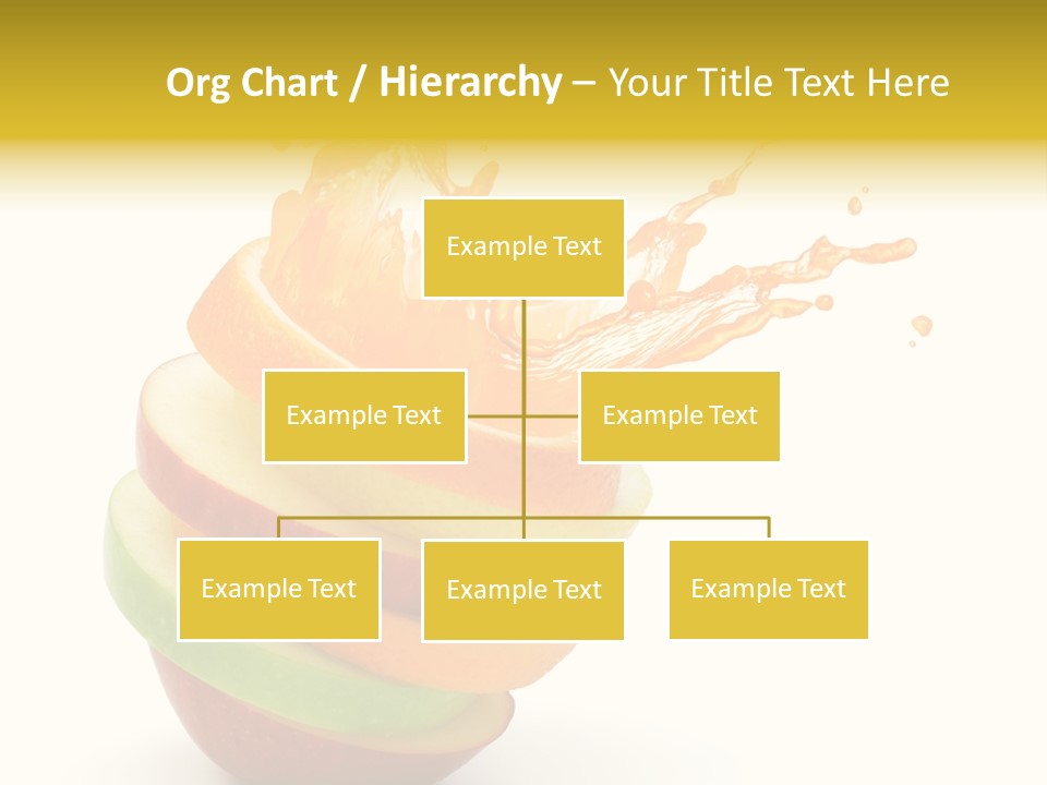 Juice Stack Splash PowerPoint Template