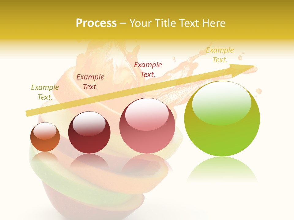 Juice Stack Splash PowerPoint Template