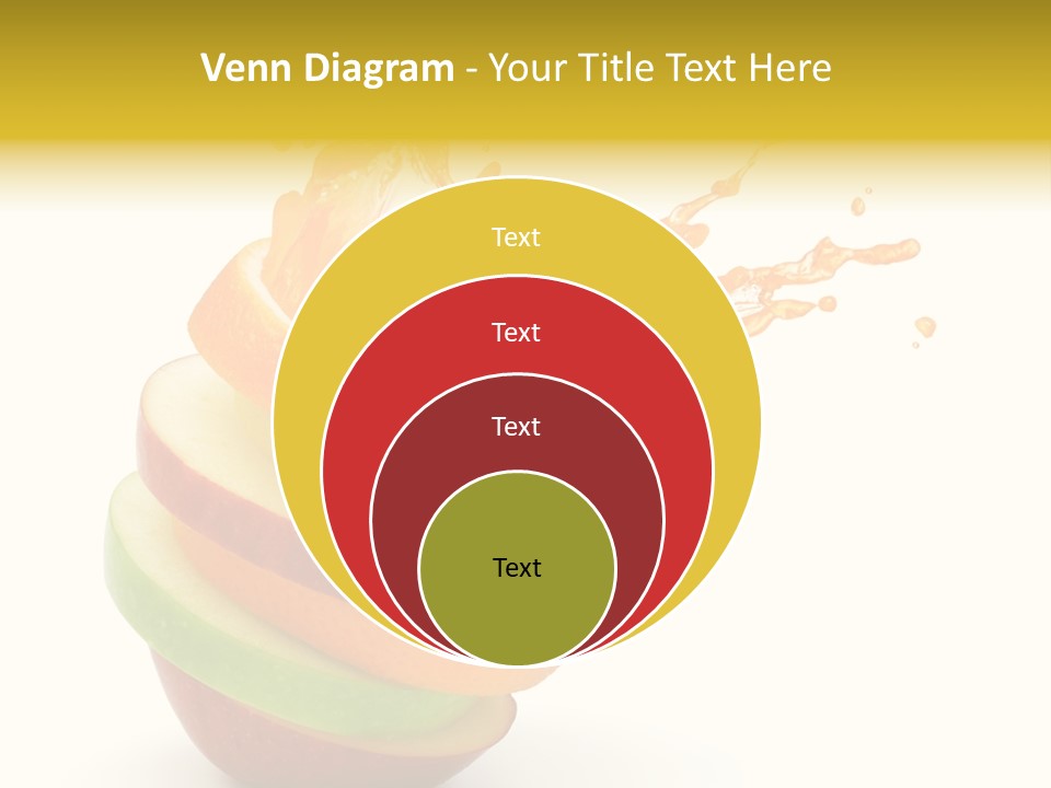 Juice Stack Splash PowerPoint Template