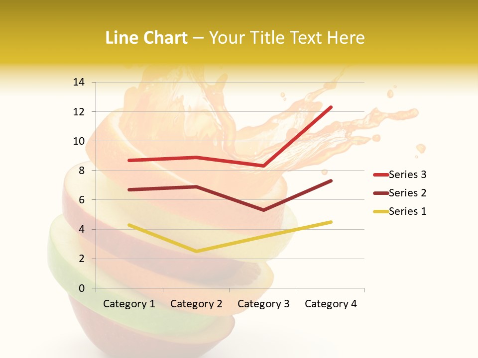 Juice Stack Splash PowerPoint Template