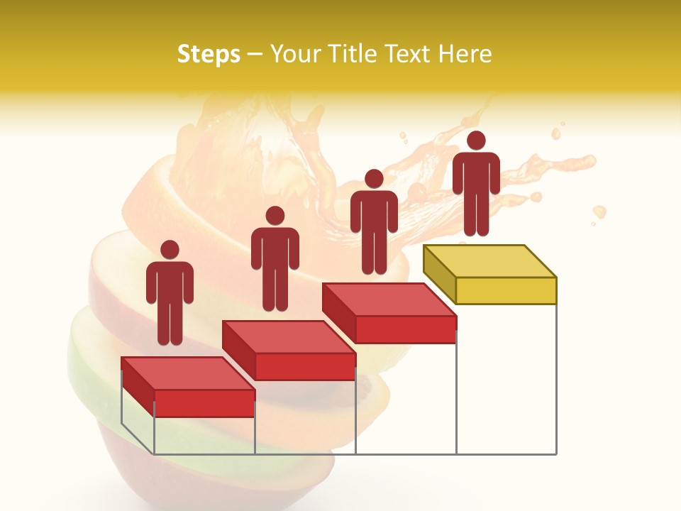 Juice Stack Splash PowerPoint Template