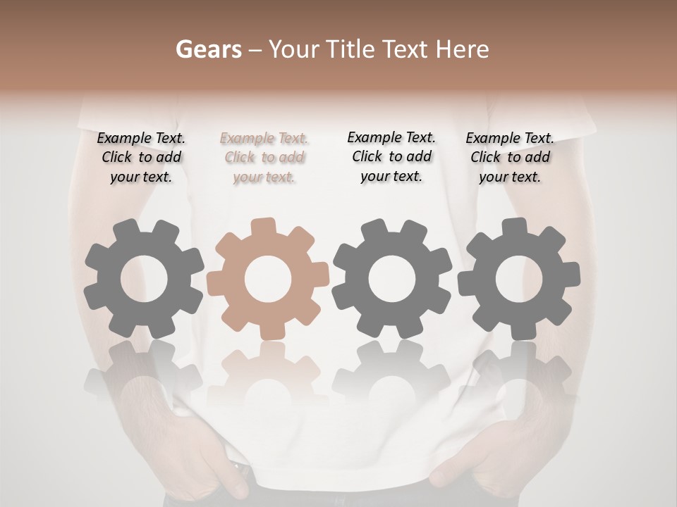 Model Sport Apparel PowerPoint Template