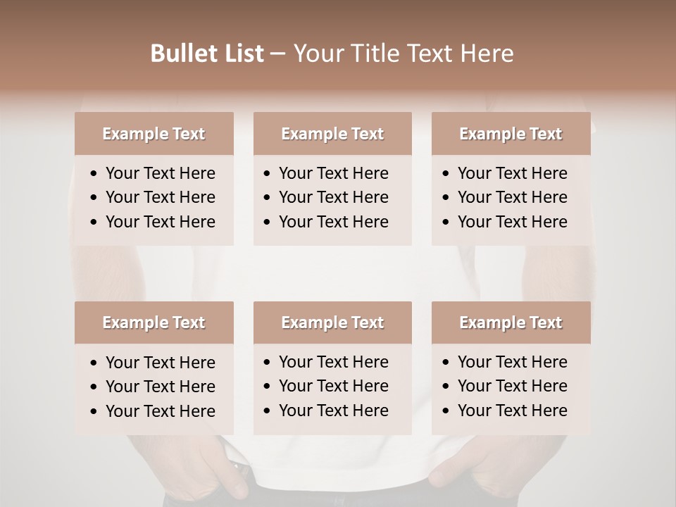 Model Sport Apparel PowerPoint Template