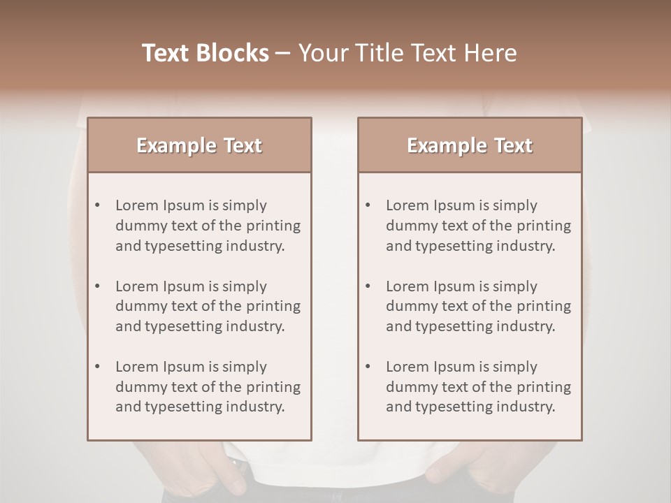 Model Sport Apparel PowerPoint Template