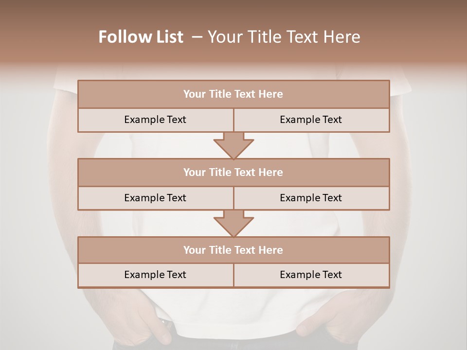 Model Sport Apparel PowerPoint Template