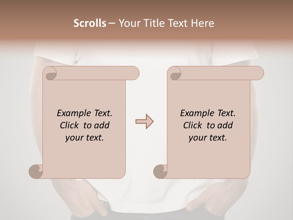 Model Sport Apparel PowerPoint Template