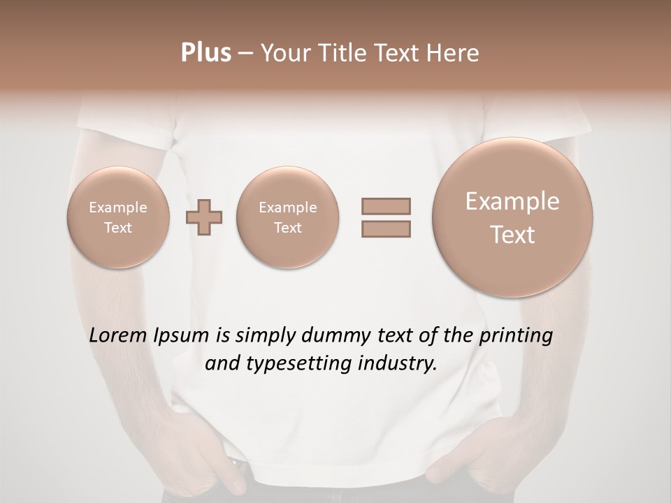 Model Sport Apparel PowerPoint Template