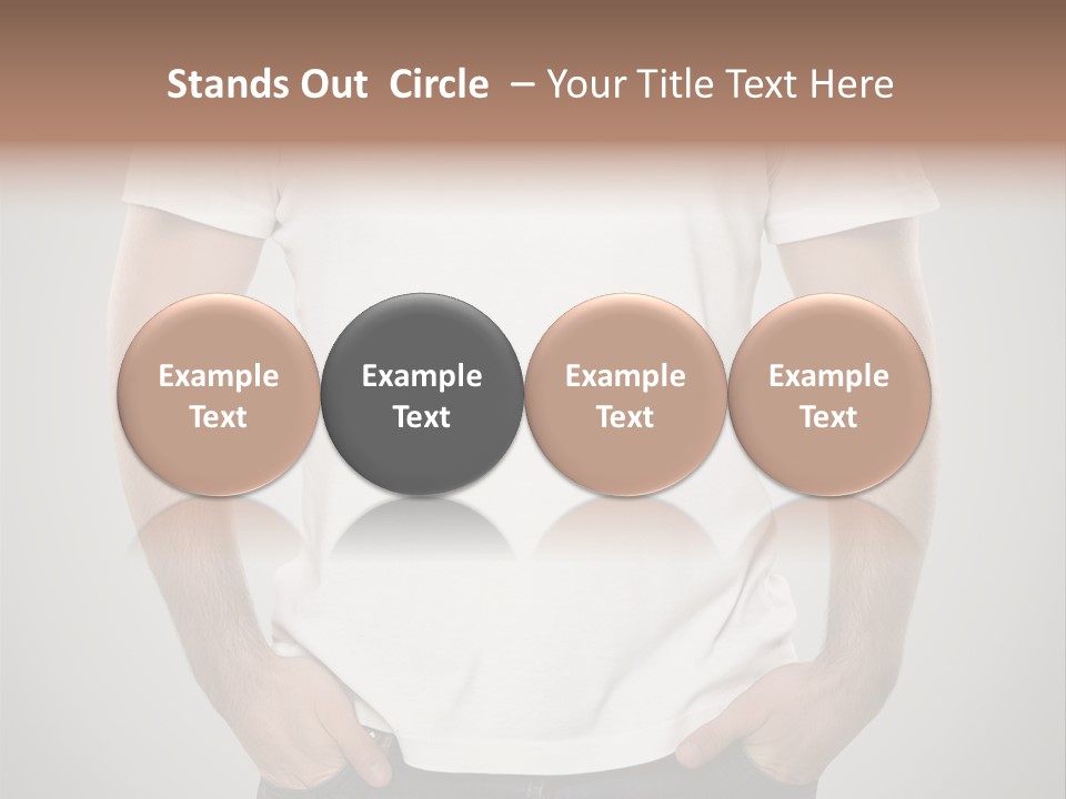 Model Sport Apparel PowerPoint Template