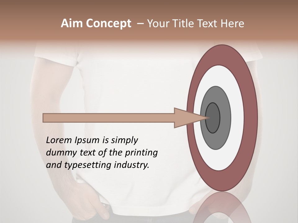 Model Sport Apparel PowerPoint Template