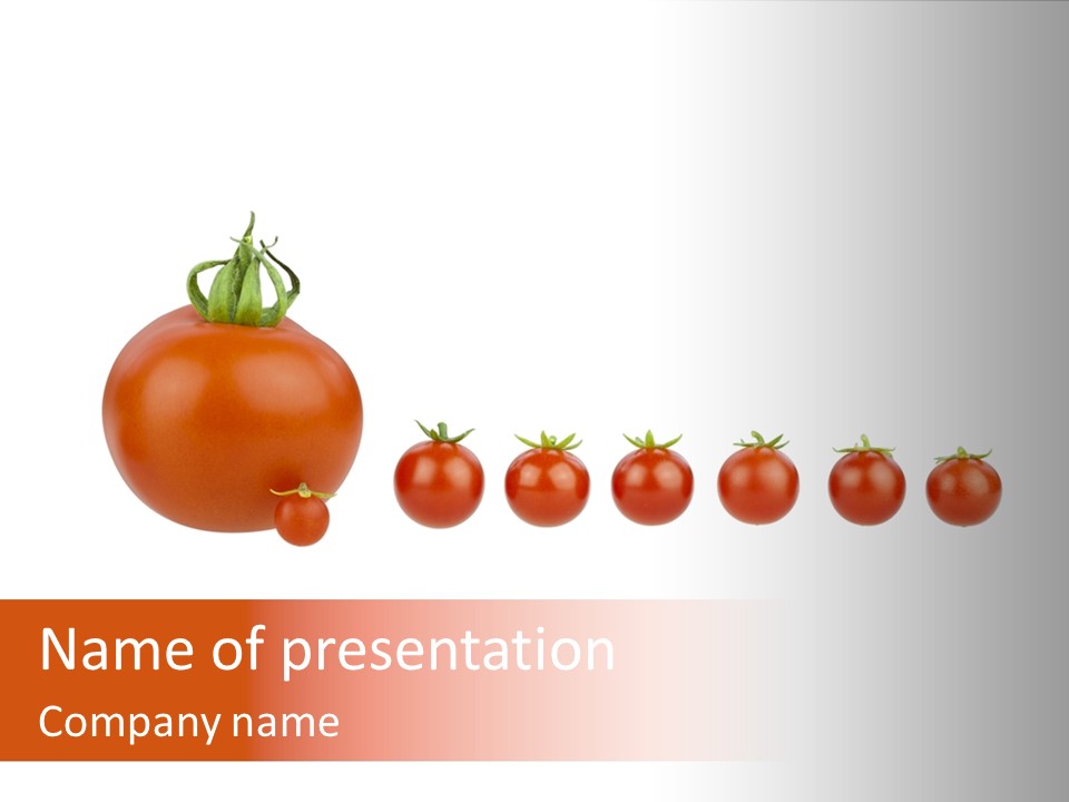 Bu Ine Toon Table PowerPoint Template